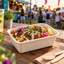 Load image into Gallery viewer, 650ml Fibre Food Tray (500)