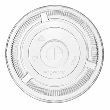 Load image into Gallery viewer, Flat Eco Cold Cup Lid with Straw Slot - 10-20oz (1000)