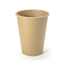 Load image into Gallery viewer, 12oz natural brown kraft eco paper hot cup for coffee