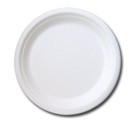 9" round fibre plate