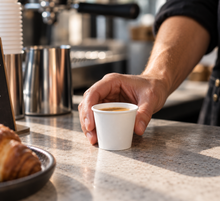 Load image into Gallery viewer, 4oz White Eco Espresso Cup (1000)
