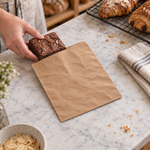 Load image into Gallery viewer, 8.5" Kraft Flat Paper Bag (1000)
