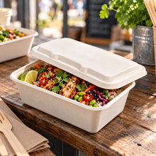 Load image into Gallery viewer, Biodegradable Lid for 500 &amp; 650ml Food Tray (500)
