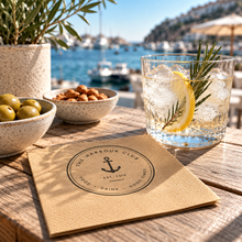 Load image into Gallery viewer, Recycled Cocktail Napkin - CUSTOM Branded (4800)
