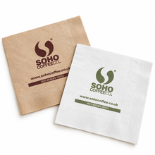 Load image into Gallery viewer, Recycled 40cm Napkin - CUSTOM Branded (1600)
