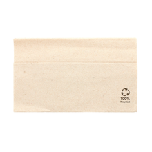 Load image into Gallery viewer, Kraft Recycled Dispenser Napkin - 1 Ply

