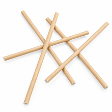 Load image into Gallery viewer, Kraft Paper Straws - 8mm x 200mm (3000)
