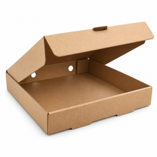 Load image into Gallery viewer, 12" Kraft Recycled Pizza Box (100)
