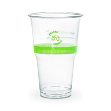 Load image into Gallery viewer, Clear PLA bioplastic pint cup, CE marked to-brim
