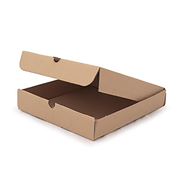 blank brown box
