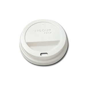 4oz white sip-through hot cup lid 