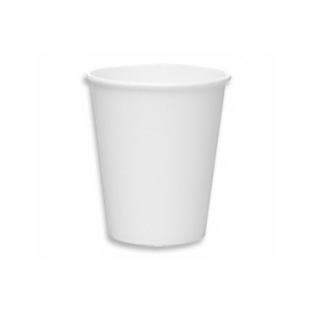8oz eco hot cup in white