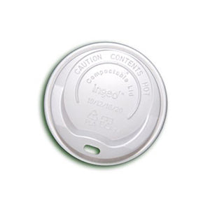 10-16oz compostable hot cup lid