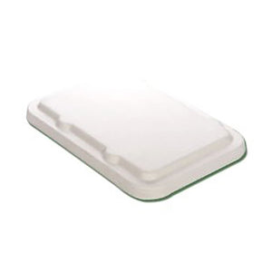 Biodegradable lid for food trays