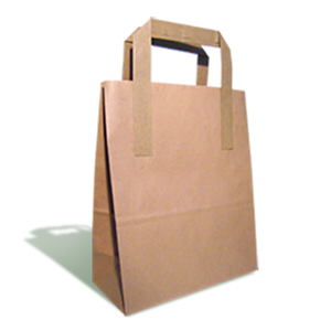 Kraft paper carrier bags hotsell
