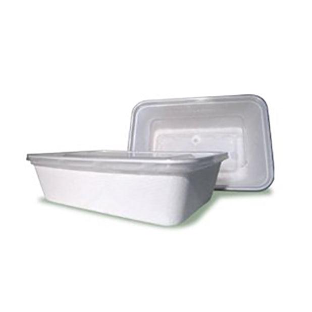 Recyclable translucent plastic lid